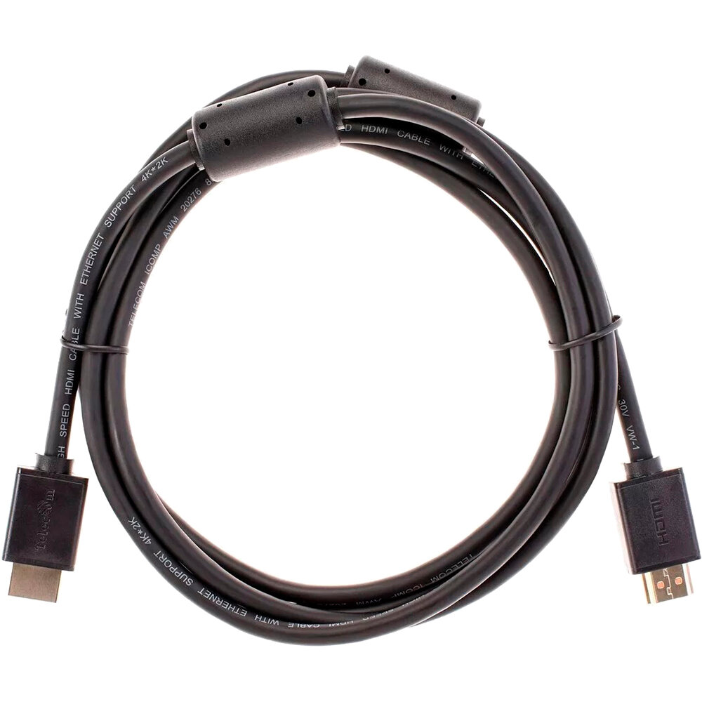 Кабель HDMI-19M --- HDMI-19M ver 2.0+3D/Ethernet ,5m, 2 фильтраTelecom <TCG215F-5M> VCOM Кабель Telecom HDMI (m)/HDMI (m) - 5 м (TCG215F-5M) - фото №19