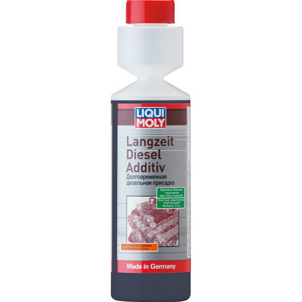 Присадка в дизельное топливо долговременная liqui moly langzeit diesel additiv, 0.25л 2355