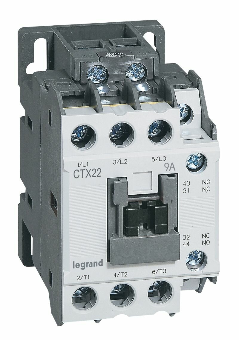 Legrand CTX3 Контактор 3P 9A 1но1нз 230V 029304(416086)