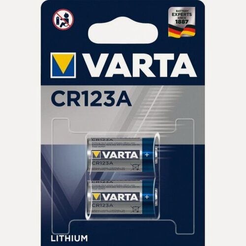 Изображение товара Элемент питания Varta Professional Lithium CR123A бл 2