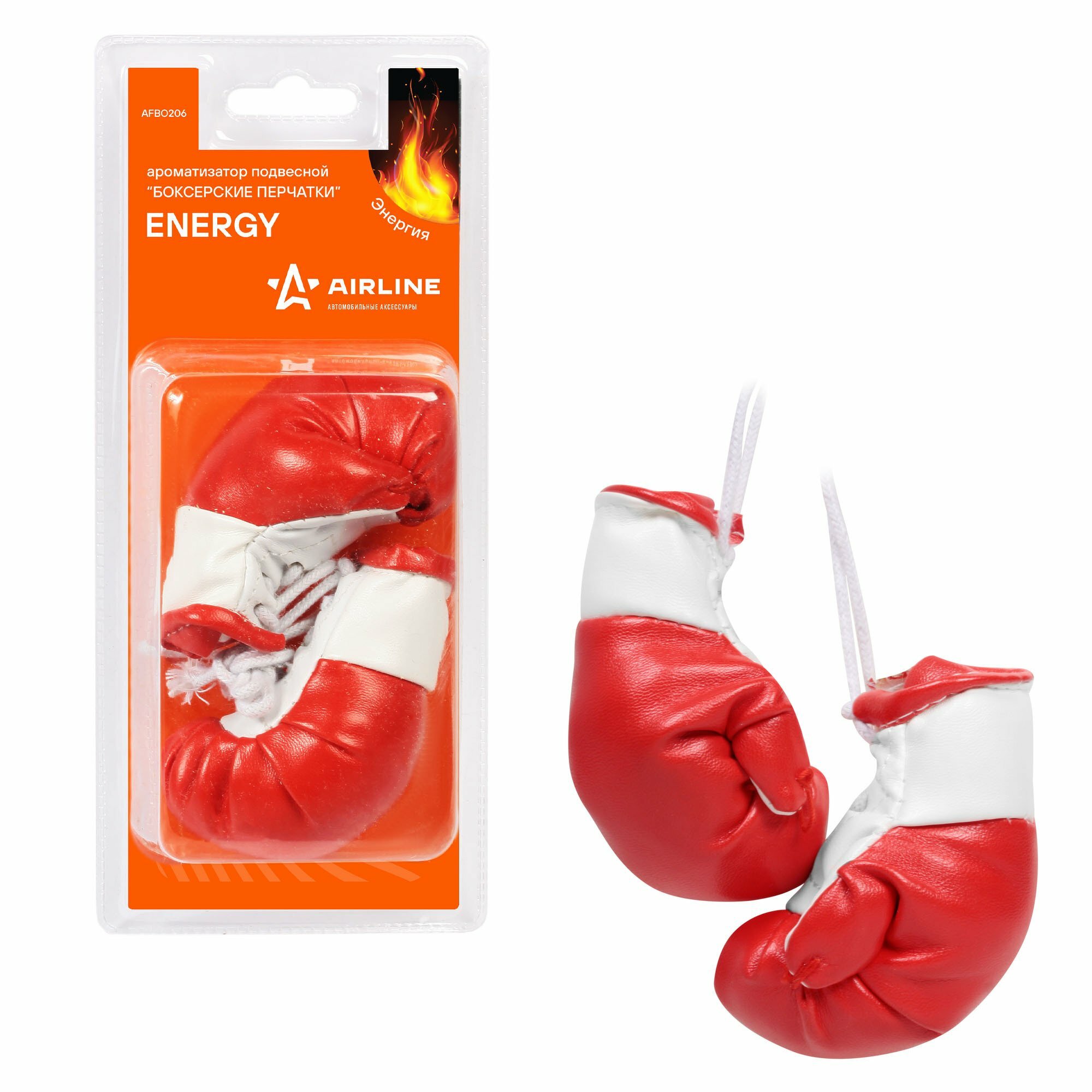 фото Ароматизатор подвесной "Боксерские перчатки" energy