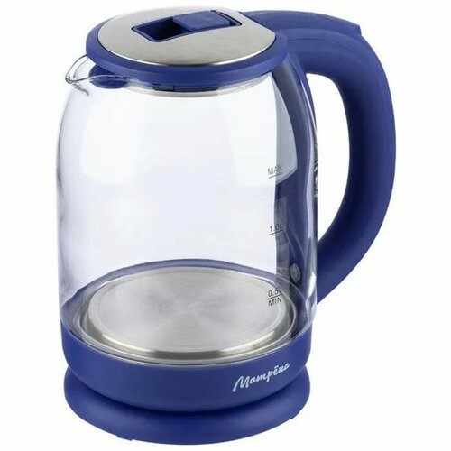 Матрёна Чайник электрический Матрёна MA-154 стекло 18 л 1500 Вт синий 188300₽