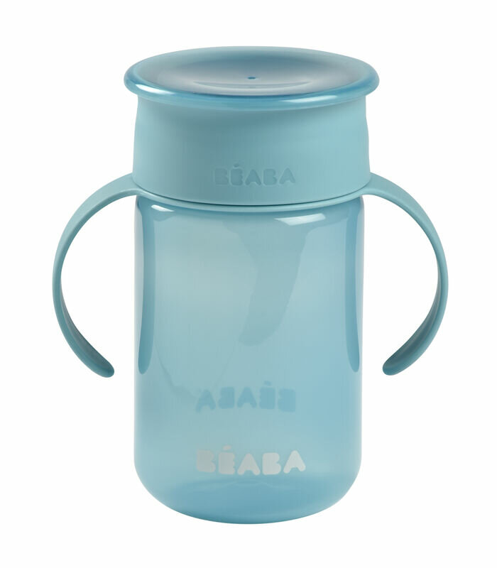 Поильник Beaba 340 мл. TASSE APPRENTISSAGE 360° BLUE 913572