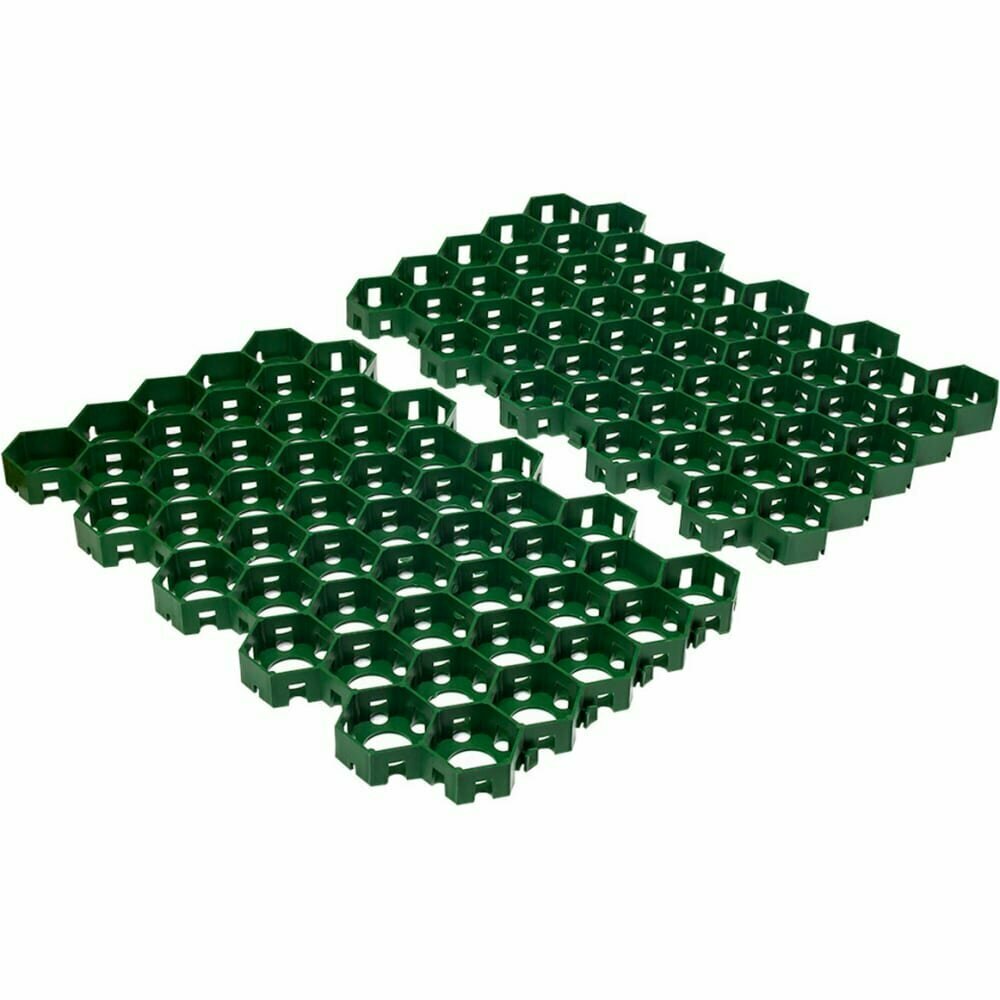 ГеоПластБорд Газонная решетка 54.4x34.4x3.4 см ГеоПластБорд, комплект 6 шт, цвет зелёный ГР_544. 336. 34_6 ГР_544.336.34_6