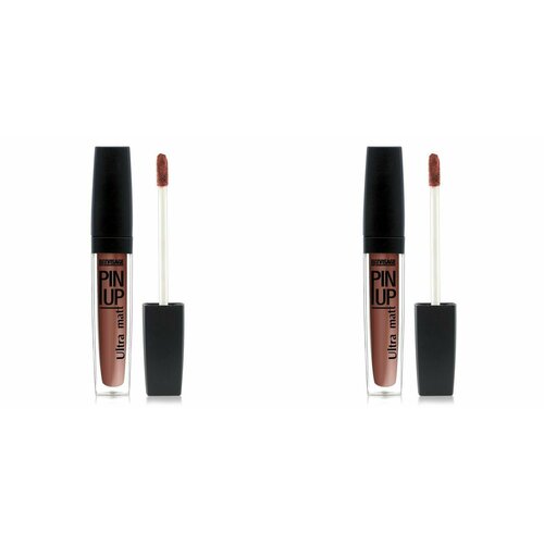 LUXVISAGE Блеск для губ Pin up ultra matt, тон 37, 5 г, 2 уп