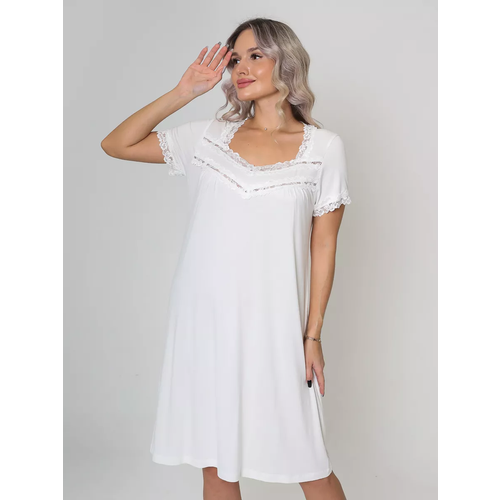 Сорочка Текстильный Край, размер 46, белый