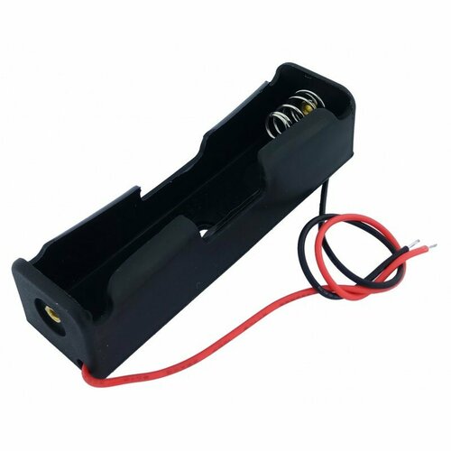 батарейный отсек battery holder for li ion 1x14500 батарейный отсек Батарейный отсек 18650 для Li-Ion аккумулятора 1 слот 1 шт