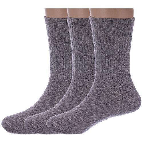 Носки Conte 3 пары, размер 16, серый носки conte 3 пары размер 16 синий серый