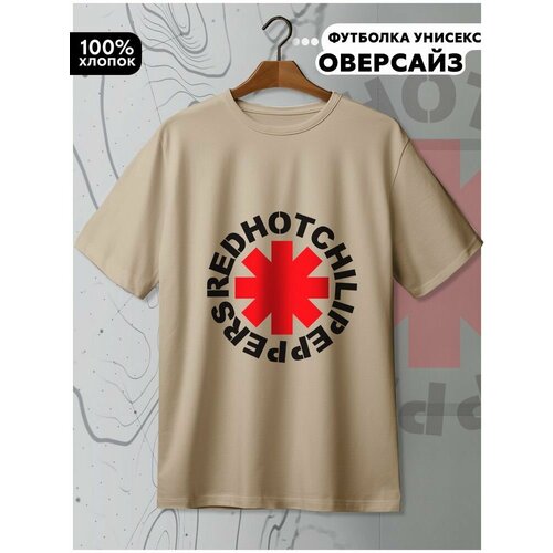 фото Футболка hypnotica, размер s, бежевый