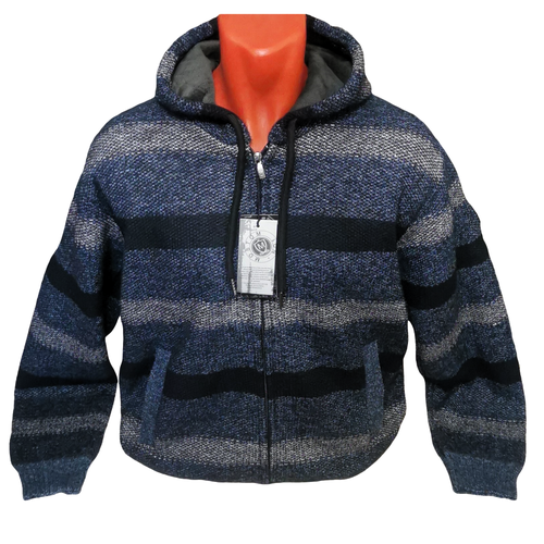 Джемпер MOSTOM, размер L, мультиколор, синий