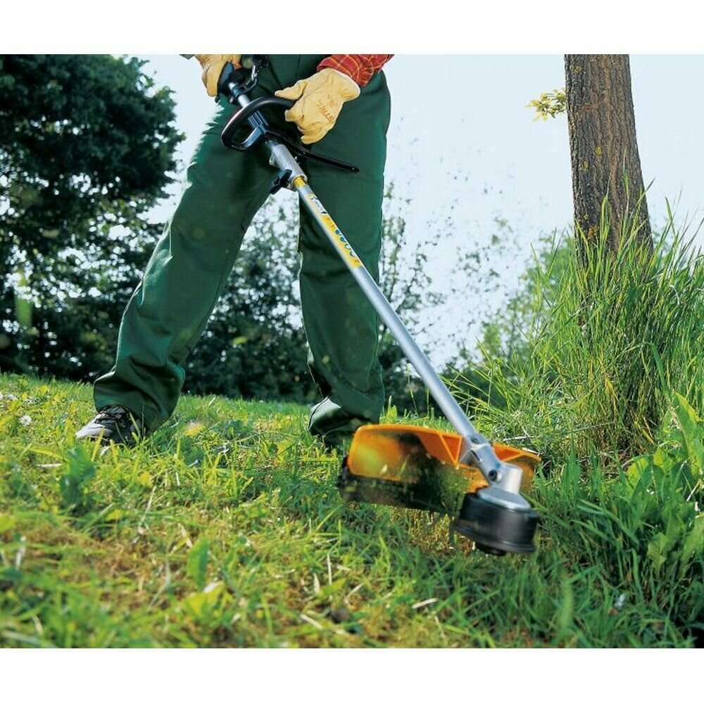 Триммер бензиновый Stihl FS-120 1,3 кВт с двуручной рукояткой - фотография № 6