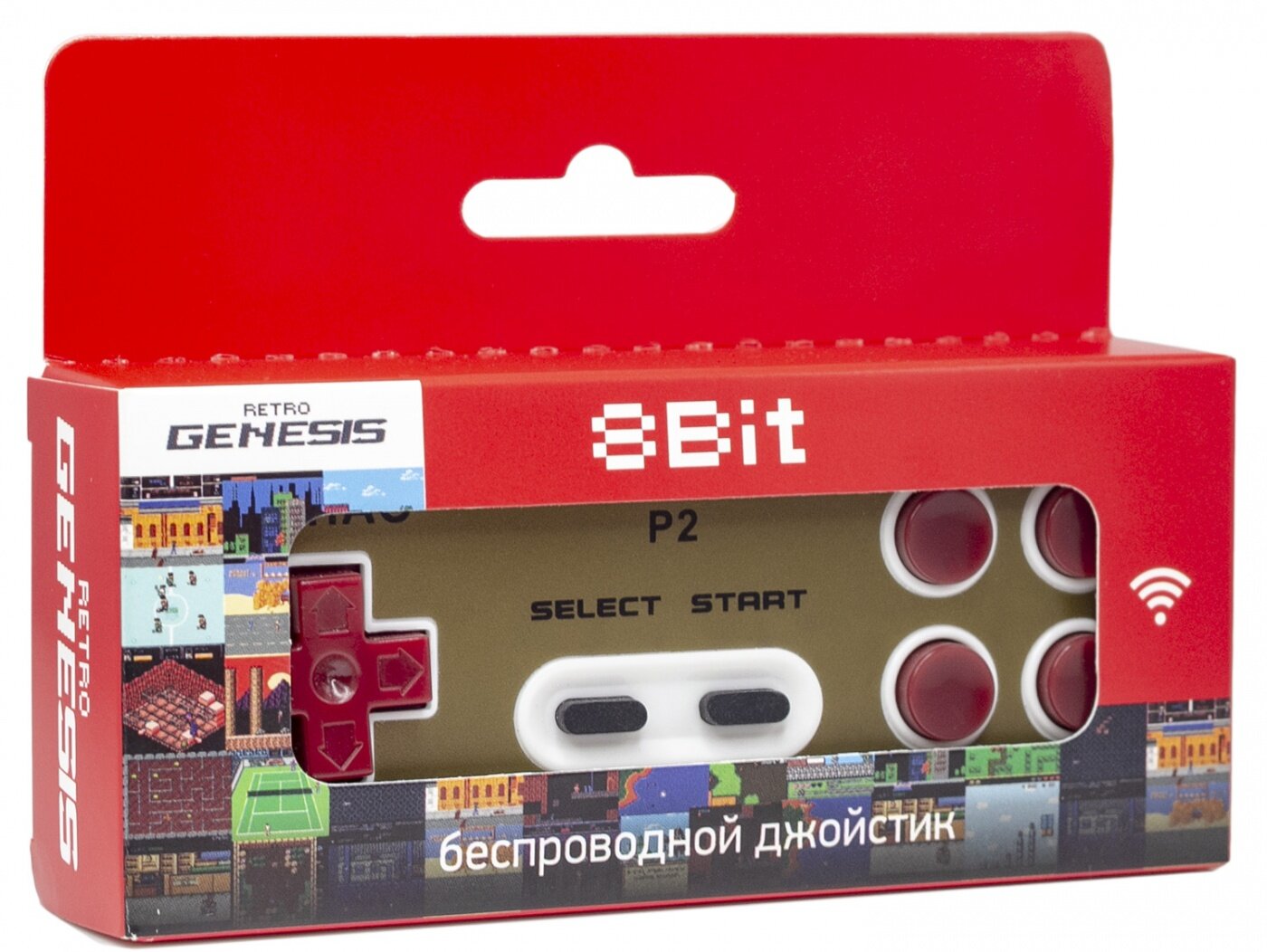 Retro Genesis Controller 8 Bit джойстик беспроводной P2