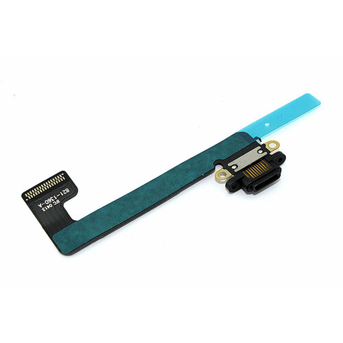 Шлейф c разъемом зарядки для планшета Apple iPad Mini 2, Mini 3, черный шлейф bluetooth и wifi c коаксиальным кабелем для apple ipad mini