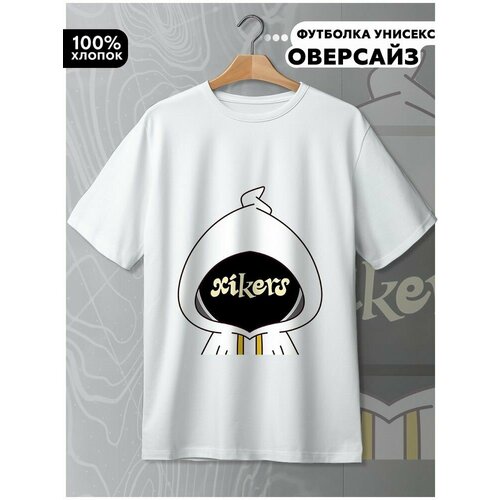 фото Футболка hypnotica, размер l, белый