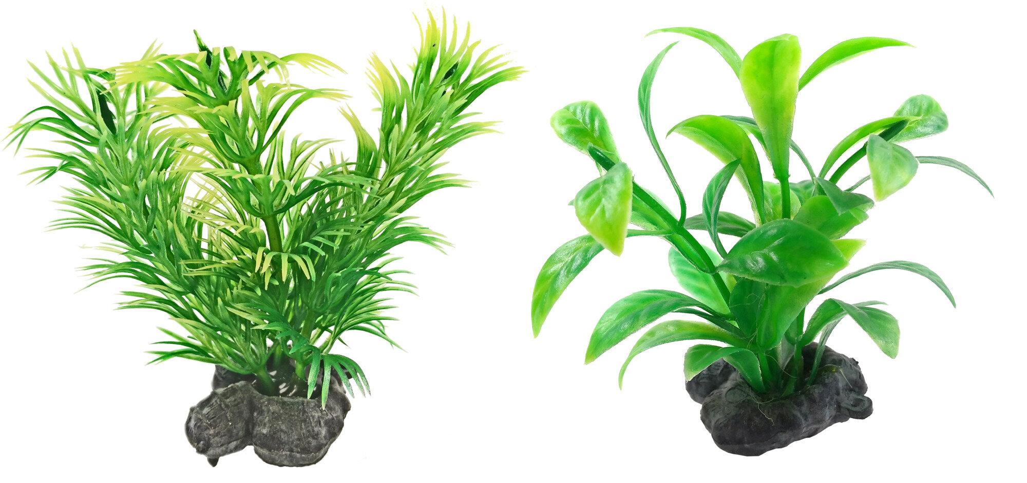 Набор растений Tetra DecoArt Plantastics XS Green (зеленые), 6 шт.