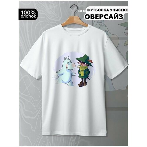 фото Футболка hypnotica, размер l, белый