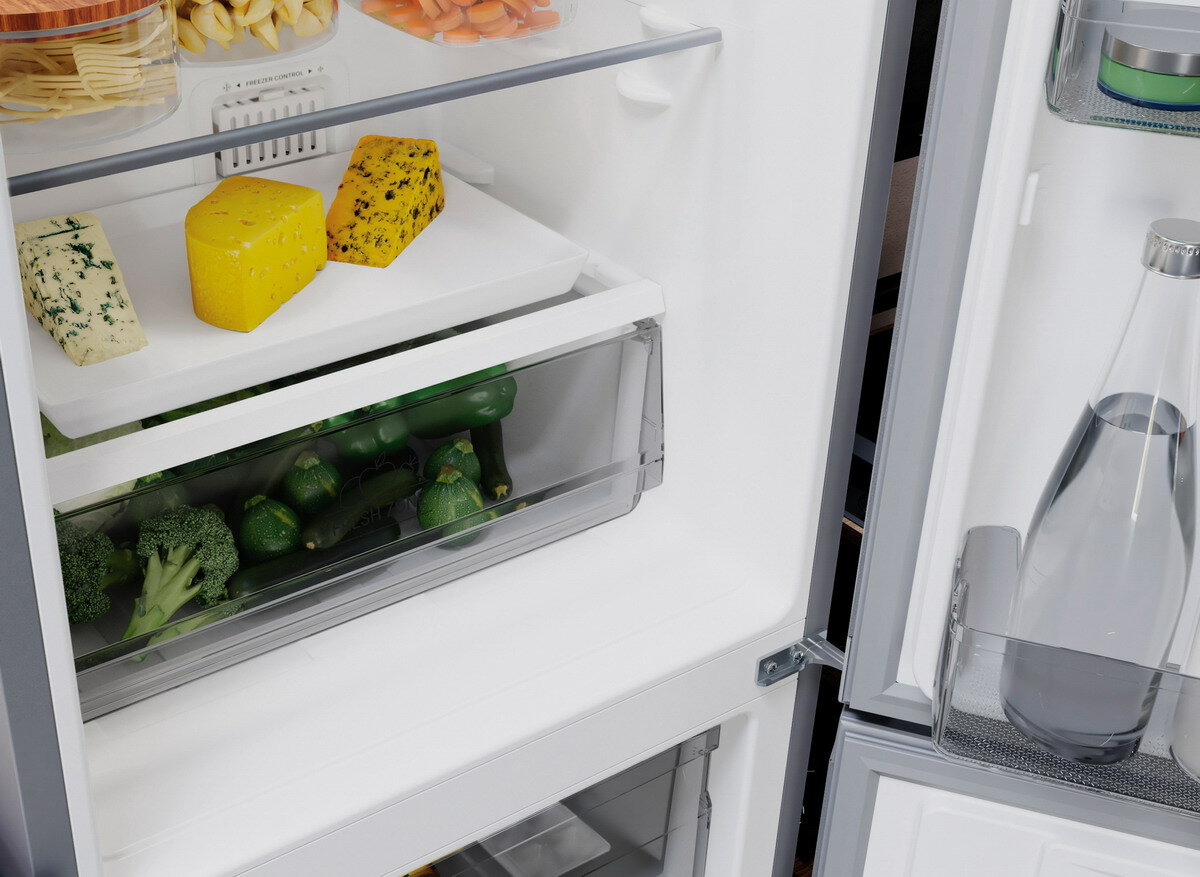 Двухкамерный холодильник Hotpoint HT 4200 S серебристый - фотография № 6