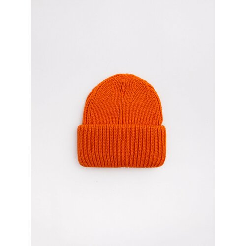 Шапка бини Zolla, размер 54-58, оранжевый jnby красная шапка из фактурной пряжи jnby