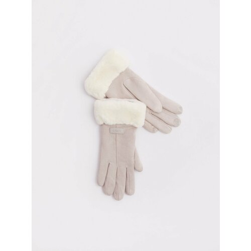 фото Перчатки zolla, размер s, серый