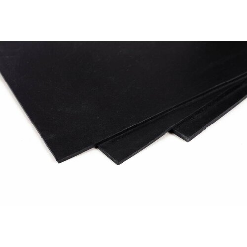 Пластина резиновая виброгасящая черная монолитная 720х720х25 мм