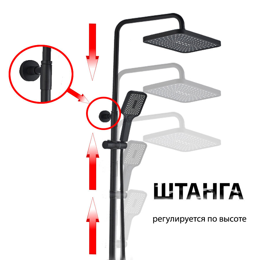 Душевая система ALMAes - фото №6