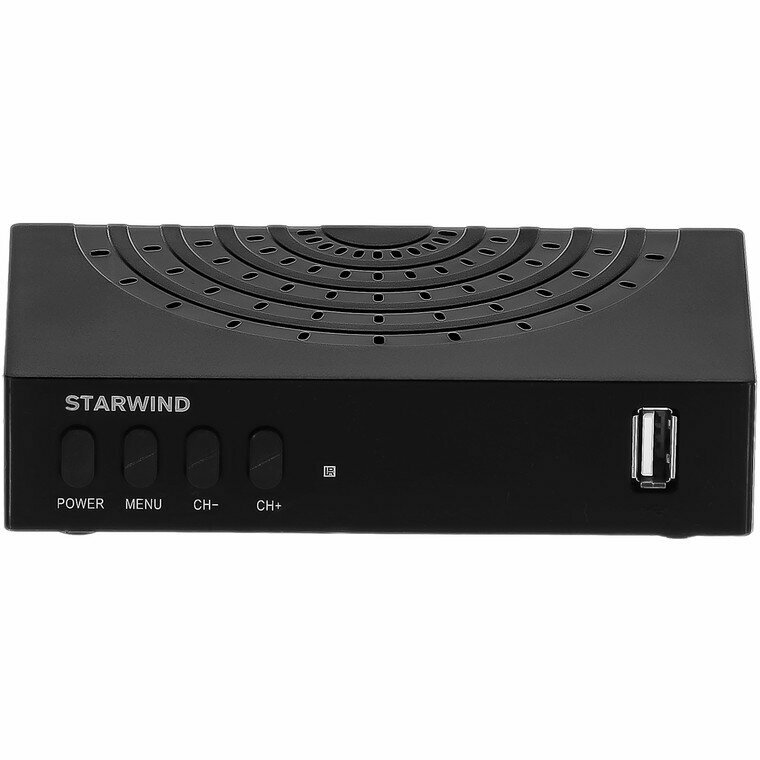 Ресивер DVB-T2 Starwind CT-240 черный