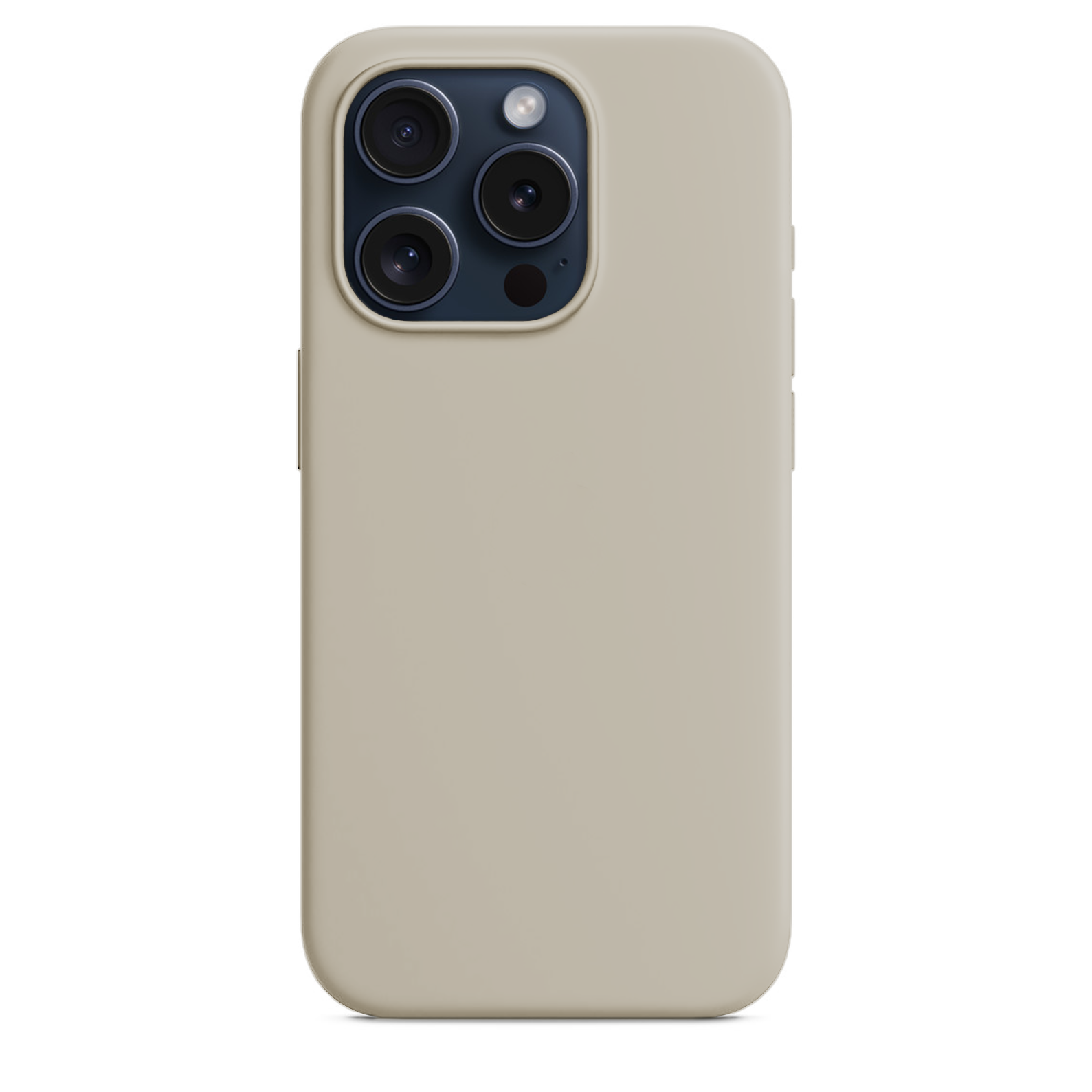 фото Силиконовый чехол для iPhone 15 Pro Белый, White