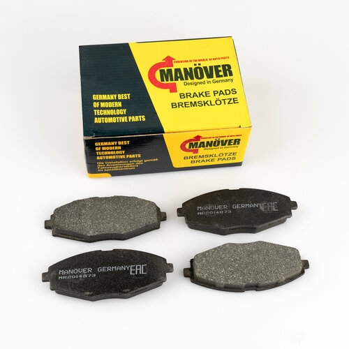 Тормозные колодки для Chevrolet Lanos Daewoo Matiz передние MANOVER MR2014873 96273708 96316582 705₽