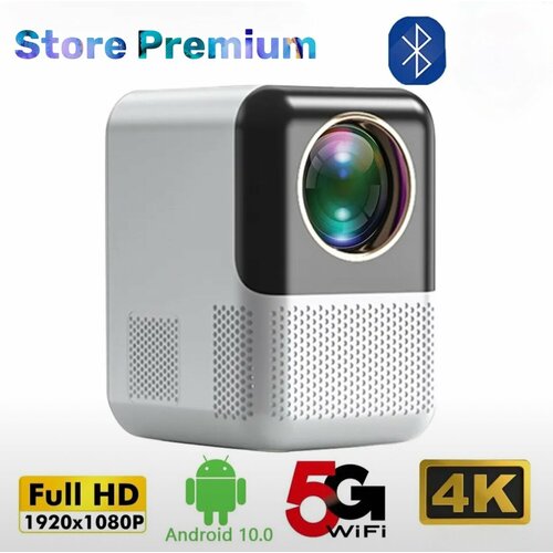 Проектор на Android для фильмов и игр 2024 Подключается к телефону Домашний кинотеатр Видео проектор 4 К Full HD для дома 1449000₽