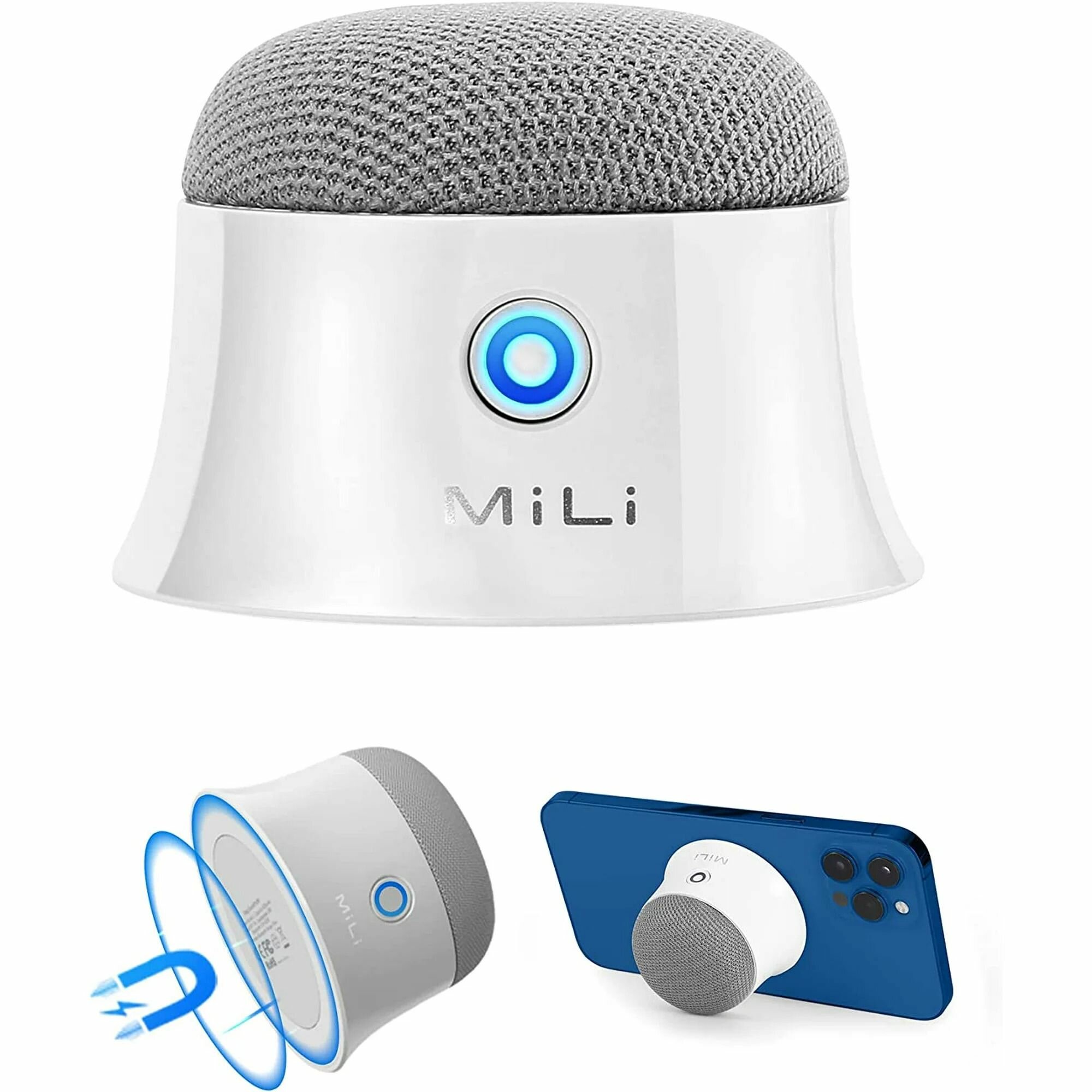 Портативная колонка MiLi Mag SoundMate White