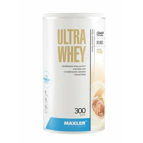 Maxler Ultra Whey 300 гр (Maxler) Соленая карамель протеин maxler ultra whey 750 гр соленая карамель