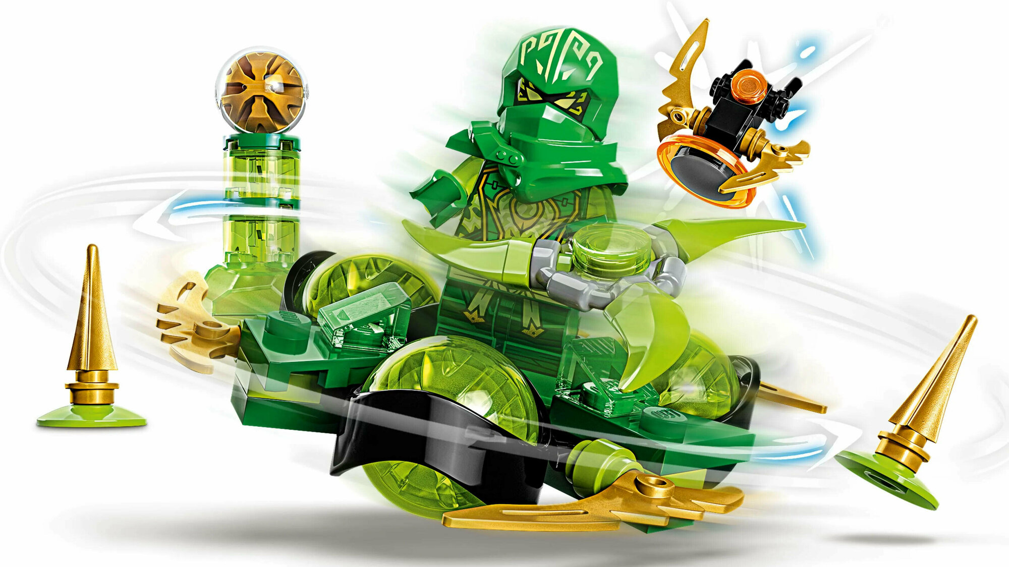 LEGO Ninjago Сила дракона Ллойда: Торнадо Кружитцу 71779 - фото №6