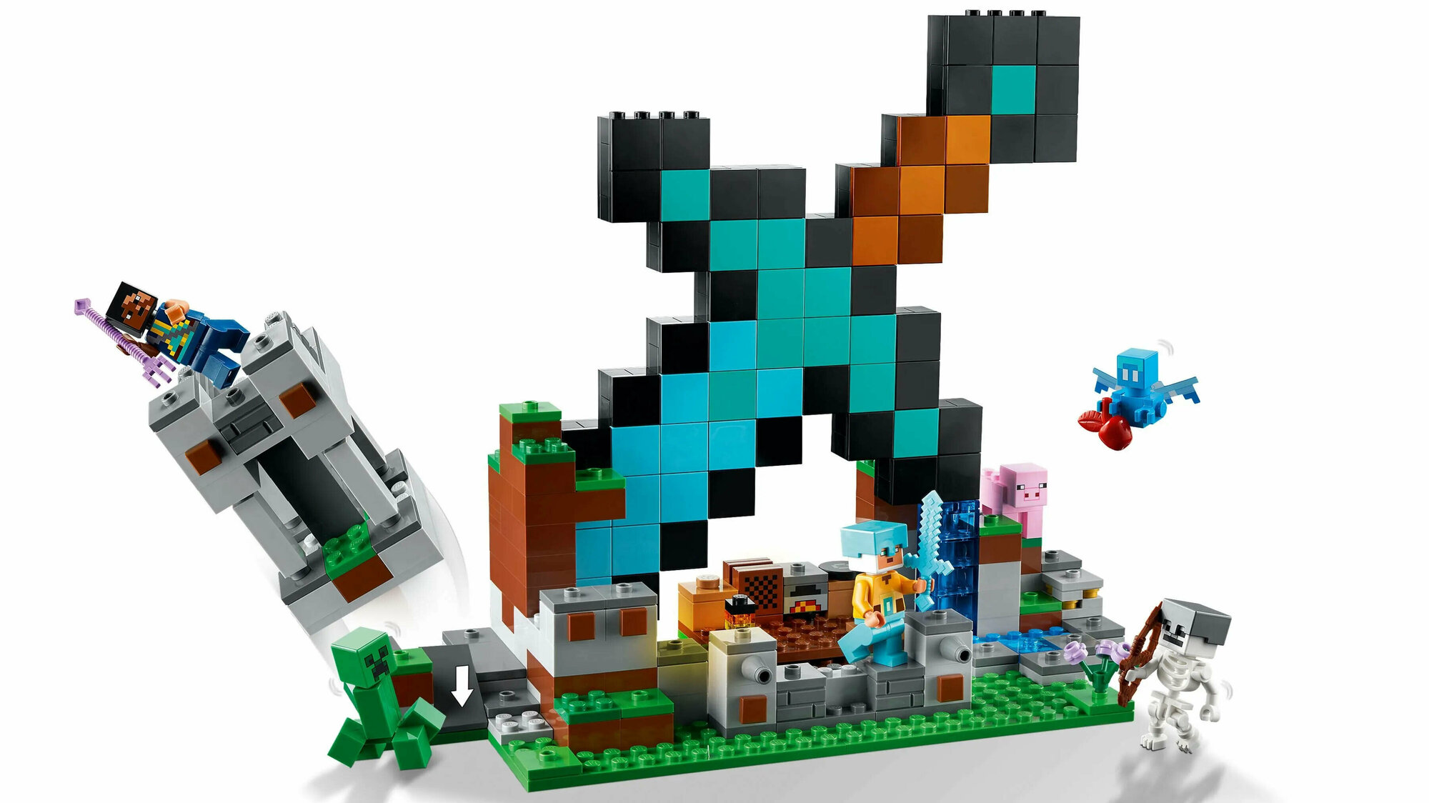 Конструктор LEGO Minecraft: Застава меча - фото №7