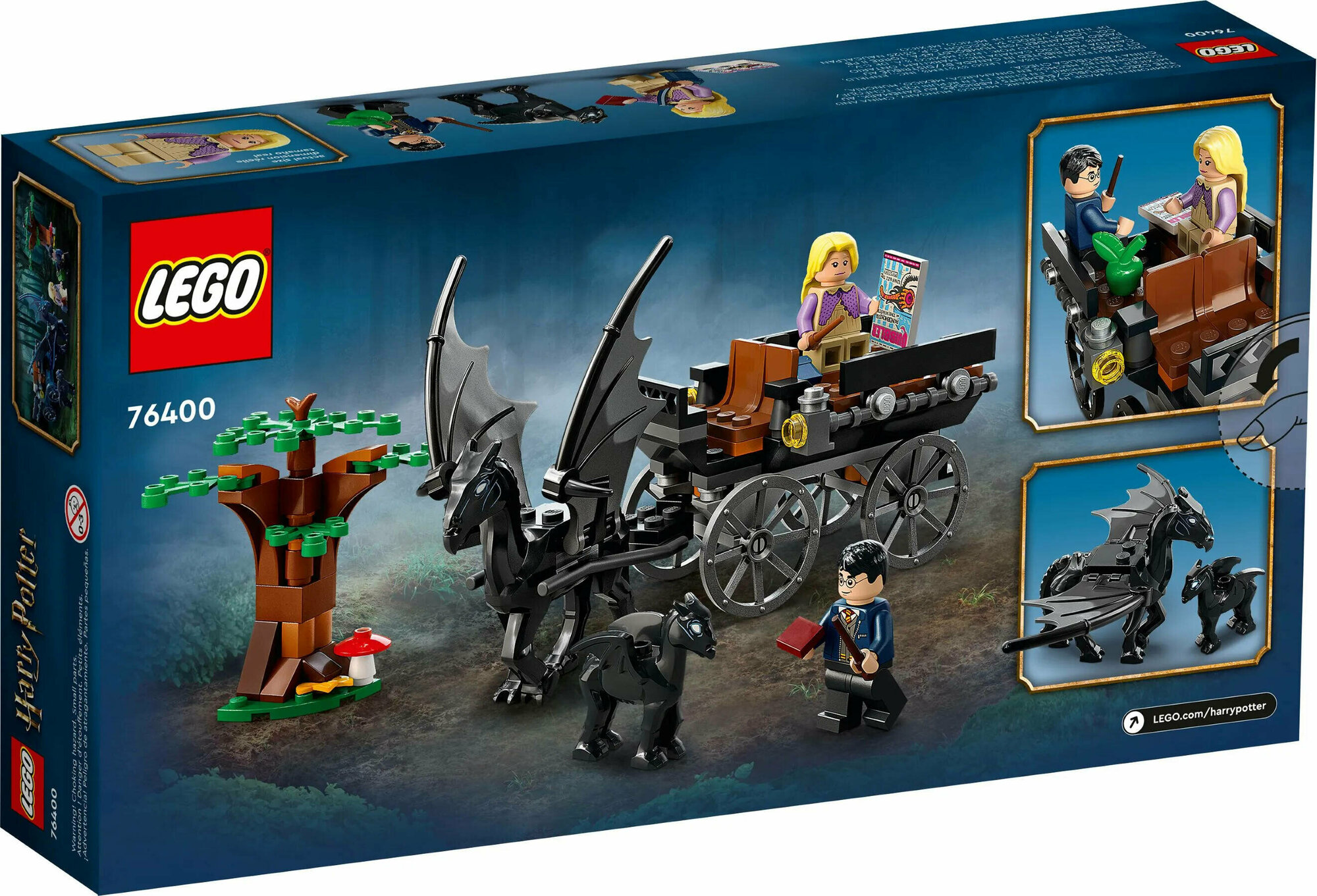 Конструктор LEGO Harry Potter "Карета и фестралы Хогвартса" 76400 - фото №15