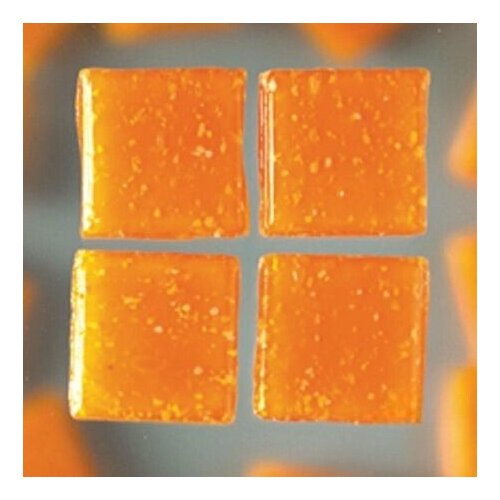 Детали для мозаики EFCO Стеклянные, оранжевые, около 302 шт
