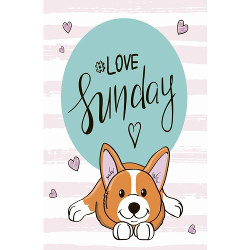 Блокнот Malamalama позитивного настроения. LOVE SUNDAY