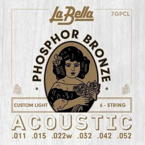 LA BELLA 7 GPCL - Струны для акустической гитары
