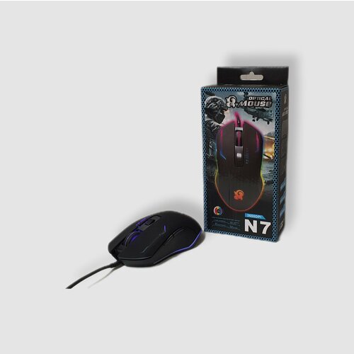 Игровая мышь для ПК Optical Mouse N7 6 кнопок 2400 DPI 108000₽