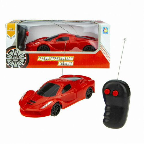 Машина радиоуправляемая 1 TOY Спортавто красная 1TOY