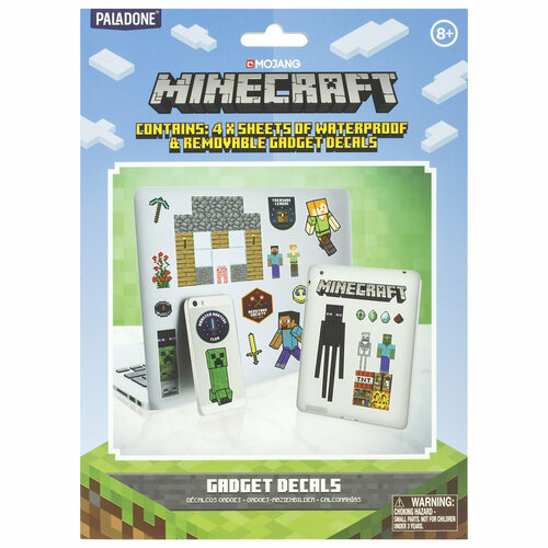 Наклейки Minecraft Gadget Decals PP7302MCF