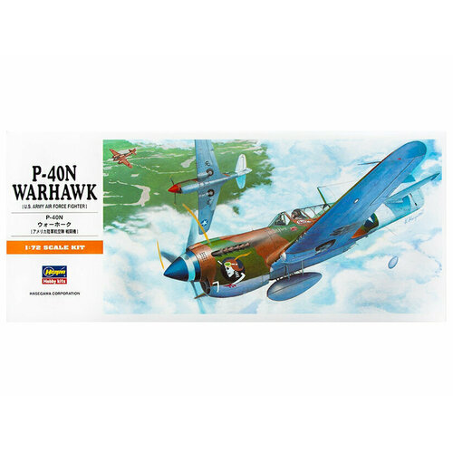 00139 Hasegawa Истребитель P-40N Warnawk (1:72)