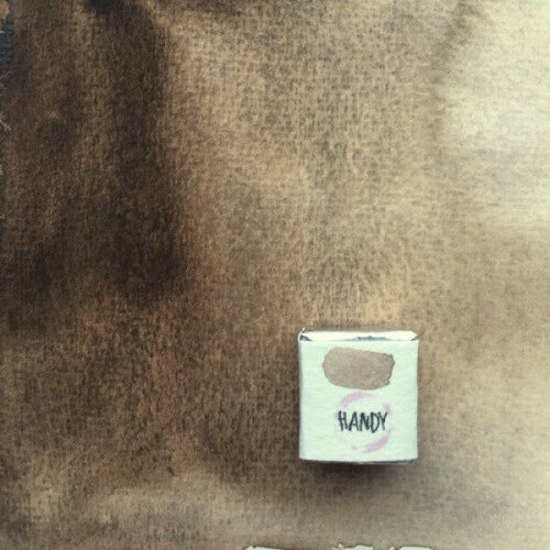 Акварель Handy Умбра жженая темно-коричневая, кювета 2 мл