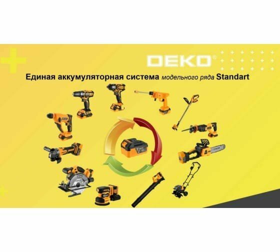 Циркулярная пила Deko DKCS20 Laser 20В (063-4205) - фото №14