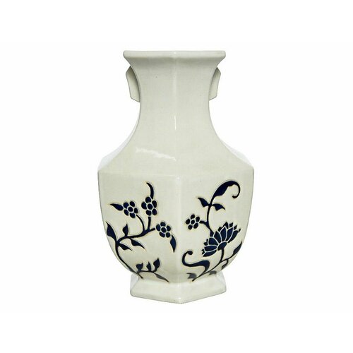 Керамическая ваза ручной работы FLOWER GRAPHICS, 36 см, Kaemingk 806991