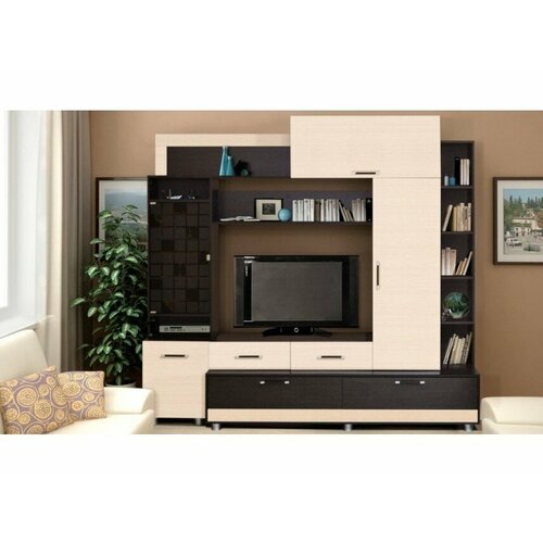 Гостиная Эдвард-14 Венге Дуб белфорд 30654₽