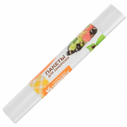 Пакеты для хранения замороженных продуктов Хозяюшка Мила 3л