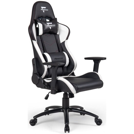 фото Кресло GLHF геймерское FragON 3X, черно-белое