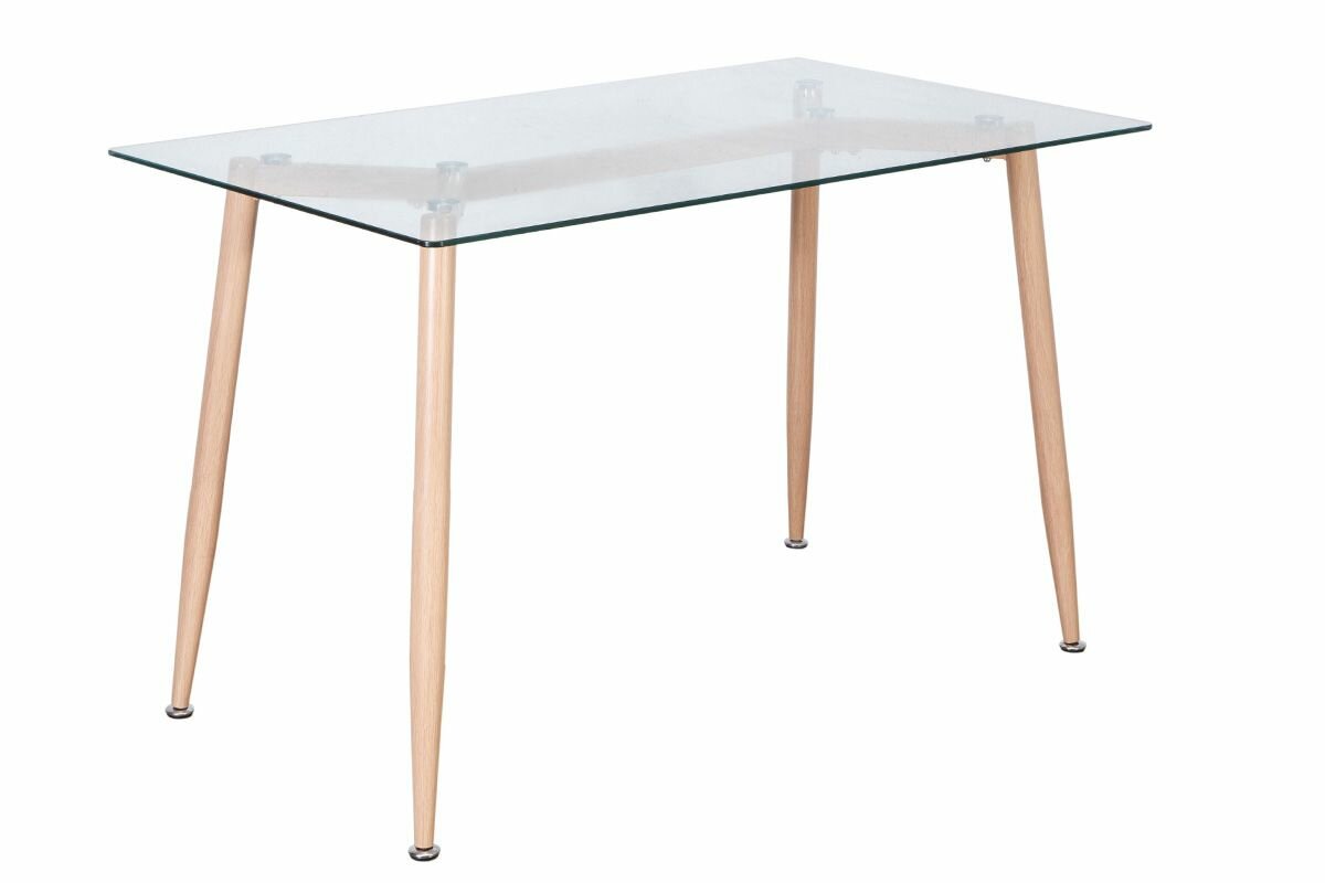 фото Стол Gerda, прозрачный, закаленное стекло