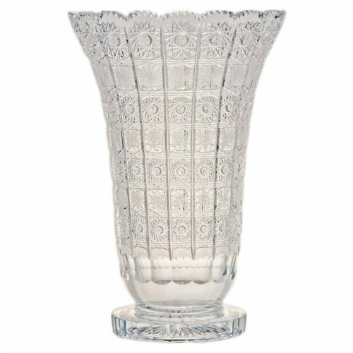 Ваза для цветов 35 см Хрусталь резной 006594 30794₽