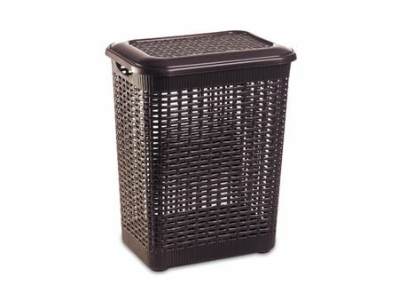 Корзина для белья GENSINI Rattan 30 л пластик